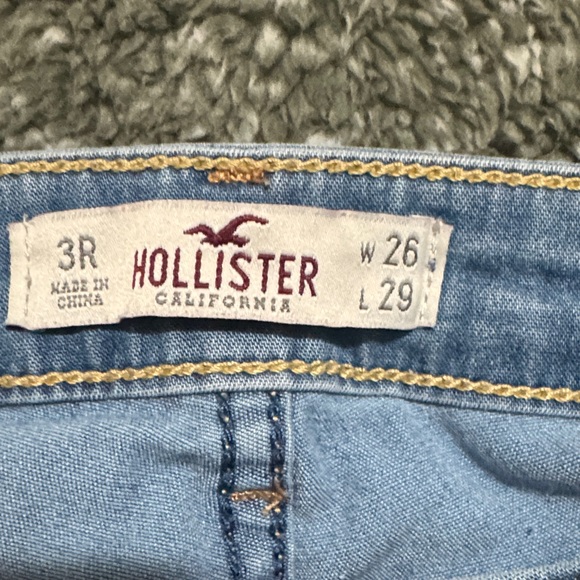 Hollister Women's Skinny Jeans in Blue - Picture 3 of 3